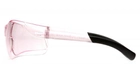Захисні окуляри Pyramex Mini-Ztek (light pink) combo, рожеві (беруші входять в комплект) - зображення 3