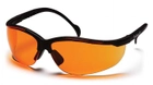 Очки защитные открытые Pyramex Venture-2 (orange) оранжевые - изображение 1