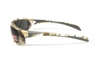 Очки защитные открытые Global Vision Hercules-5 White Camo (gray), серые в камуфлированной оправе - изображение 3