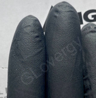 Рукавички нітрилові чорного кольору IGAR розмір S, 200 шт - зображення 2