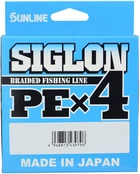 Шнур Sunline Siglon PE x4, 150m, #0.2/0.076mm, 3lb/1.6kg