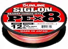 Шнур Sunline Siglon PE x8, 150m, #1.2/0.187mm, 20b/9.2kg Multicolor (разноцветный)