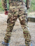 Тактичні штани Мультикам брюки "Кайман", військові штани тактичні мультикам multicam, бойові штани мультикам ЗСУ 54 - зображення 6