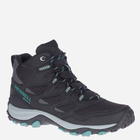 Жіночі черевики низькі для трекінгу Merrell West Rim Sport mid gore tex J036552 38 (7.5US) 24.5 см Чорні (194917540213) - зображення 2