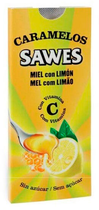 Witaminowe lizaki Sawes Honey Lime Candies 8U (8421947000595) - зображення 1