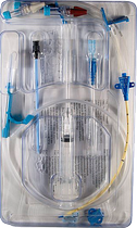 Набор Teleflex для центральной венозной катетеризации с многопросветным катетером Blue FlexTip: 8.5 Fr х 16 см (CV-12853) - изображение 1