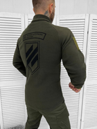 Мужская флисовая кофта олива штурмовая бригада размер 2XL - изображение 4