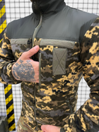 Тактическая мужская флисовая кофта пиксель размер M - изображение 2