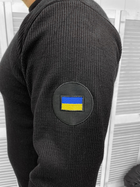 Чоловічий чорний светр avahgard розмір 2XL - зображення 3
