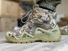 Мужские армейские ботинки AK военные берцы демисезонные Tactic тактические берцы Waterproof мультикам 45 размер - изображение 4