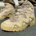 Тактичні армійські берці AK військові берці демісезонні Tactic чоловічі черевики Waterproof койот 46 розмір - зображення 3