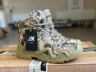 Чоловічі армійські черевики AK військові берці демісезонні Tactic тактичні берці Waterproof мультикам 45 розмір - зображення 7