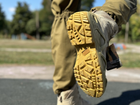 Тактичні армійські берці AK військові берці демісезонні Tactic чоловічі черевики Waterproof койот 46 розмір - зображення 9