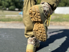 Тактичні чоловічі берці AK демісезонні військові берці Tactic армійські черевики Waterproof мультикам 42 розмір - зображення 10