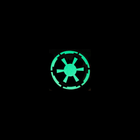 Шеврон на липучці Laser Cut UMT Galactic Empire Star Wars / Галактична Імперія Зоряні Війни 80х80 мм Люмінісцентний/Койот - зображення 4