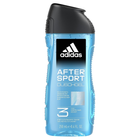Żel pod prysznic Adidas After Sport Shower Gel 3 w 1 New Cleaner Formula dla mężczyzn 250 ml (3616304240430) - obraz 1