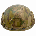 Каска шлем кевларовая военная тактическая Производство Украина ОБЕРІГ R - PRO (мультикам)клас 1 ДСТУ NIJ IIIa - изображение 5