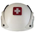 Каска шлем кевларовая для медицинских служб Производство Украина ОБЕРІГ F2(белый)клас 1 ДСТУ NIJ IIIa - изображение 5