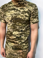 Тактическая футболка пиксель ВСУ хлопок 54 (XXL) - изображение 5