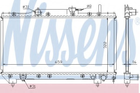 Радіатор TY CARINA E(92-)1.6 i 16V(+)[OE 16400-02160] Nissens (64838A)