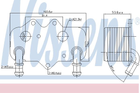 Масляный радиатор OPEL ASTRA G (98-) 2.0 TD Nissens (90781)