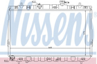 Радіатор HY COUPE(02-)1.6 i 16V[OE 25310-2D000] Nissens (67494)