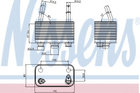 Масл.рад. BMW X5 E53(00-)X5 3.0d(+)[OE 1720 7 500 754] Nissens (90678)