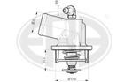 Термостат, охлаждающая жидкость Era (350010)
