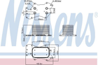 Масляный радиатор Nissens (90910)
