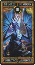 Karty tarota Fournier Tarot Dragons by Anne Stokes 1 talia x 78 kart (8420707452049) - obraz 5