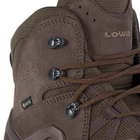 Тактичні черевики Lowa ZEPHYR GTX MID TF Dark Brown 41.5 - зображення 6