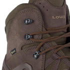 Тактичні черевики Lowa ZEPHYR GTX MID TF Dark Brown 43.5 - зображення 6