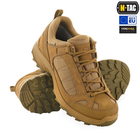 Чоловічі тактичні кросівки з мембраною M-Tac розмір 46 (30.5 см) Coyote (1JJ115/6TPLV) водовідштовхувальні - зображення 1