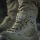 Чоловічі тактичні кросівки з мембраною M-Tac розмір 40 (26.5 см) RANGER GREEN (1JJ115/7TPLV) водовідштовхувальні - зображення 6