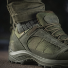 Чоловічі тактичні кросівки з мембраною M-Tac розмір 38 (25 см) RANGER GREEN (1JJ115/7TPLV) водовідштовхувальні - зображення 12