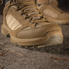 Чоловічі тактичні кросівки з мембраною M-Tac розмір 37 (24.5 см) Coyote (1JJ115/6TPLV) водовідштовхувальні - зображення 10