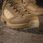 Чоловічі тактичні кросівки з мембраною M-Tac розмір 36 (24 см) Coyote (1JJ115/6TPLV) водовідштовхувальні - зображення 10