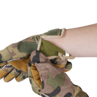 Тактические штурмовые зимние перчатки для ВСУ Softshell мультикам L - изображение 7