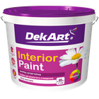 Фарба інтер'єрна акрилова DekArt Interior Paint, що миється 1.2 кг