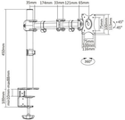 Кронштейн DIGITUS Monitor Clamp (DA-90361) - зображення 3