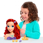 Lalka-manekin Just Play Disney Princess Ariel głowa do stylizacji 20 cm (886144872525) - obraz 4