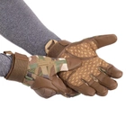 Тактичні рукавички для військових ЗСУ Military Rangers BC-9879 розмір M камуфляж - зображення 5