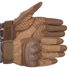 Тактичні рукавички для військових ЗСУ Military Rangers BC-9879 розмір M хакі - зображення 2