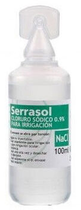 Фізіологічний розчин Serra Pamies Sodium Chloride Serrasol 0.9% 100 мл (8470003757904) - зображення 1