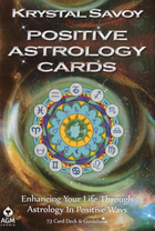 Karty do gry AGM-Urania Tarot positive Astrology Cards 1 talia x 73 karty (9783038194590) - obraz 1