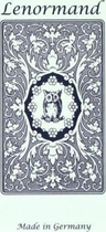 Karty do gry AGM-Urania Tarot Mlle Lenormand Blue Owl GB 1 talia x 36 kart (9783038194835) - obraz 1