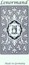 Гральні карти AGM-Urania Tarot Mlle Lenormand Blue Owl GB 1 колода х 36 карт (9783038194835)