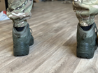 Тактичні чоловічі берці AK демісезонні військові берці Tactic армійські черевики Waterproof олива 42 розмір - зображення 5