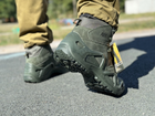 Мужские армейские ботинки AK военные берцы демисезонные Tactic тактические берцы Waterproof олива 45 размер - изображение 6