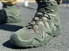 Мужские армейские ботинки AK военные берцы демисезонные Tactic тактические берцы Waterproof олива 45 размер - изображение 9